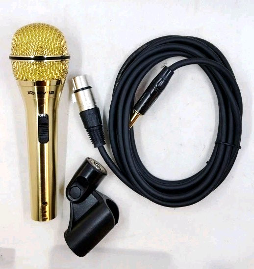 PV®i 2G Gold – XLR Cable Cardioid Unidirectional Dynamic Vocal Microphone On/Off
