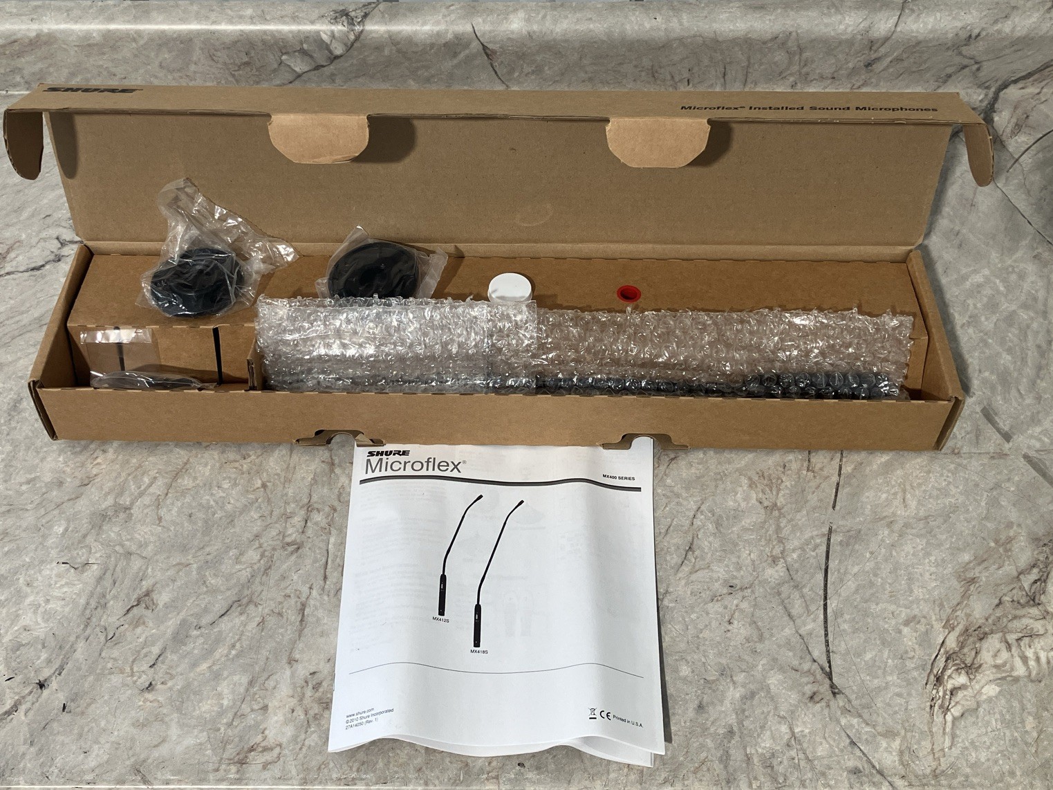Shure Microflex Gooseneck Microphone MX412/S – Open Box