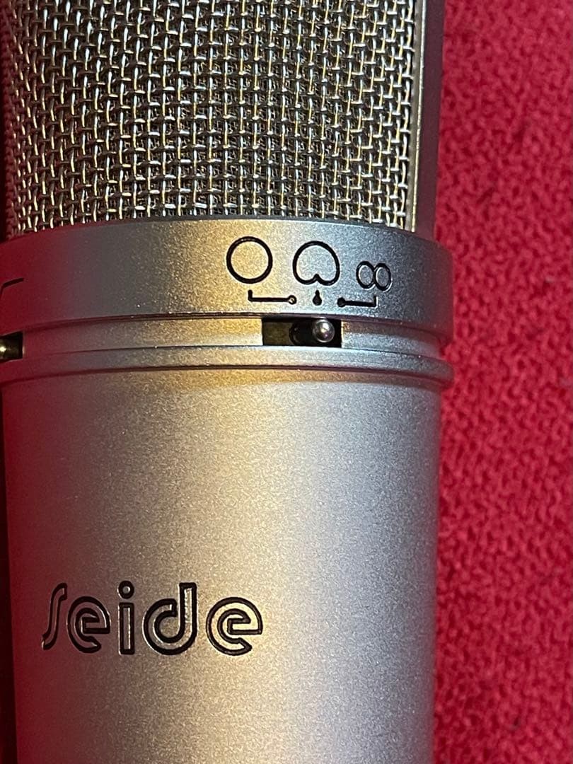 Seide PC-M2 Flagship Condenser Microphone 3-Stage Directivity Switch Used