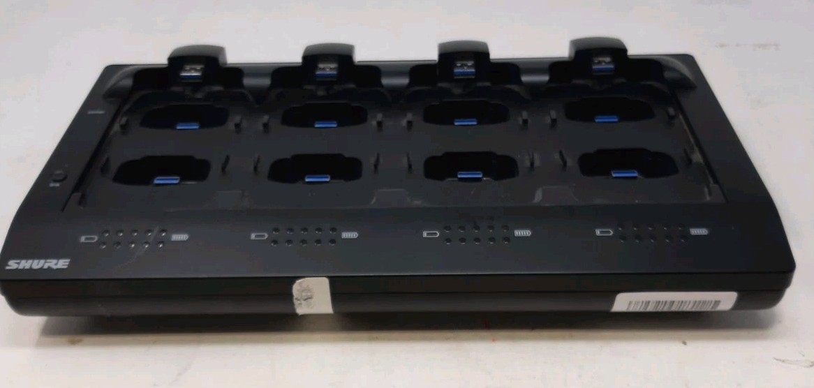 Shure MXWNCS8 Microflex wireless 8-Port Networked Charging Station