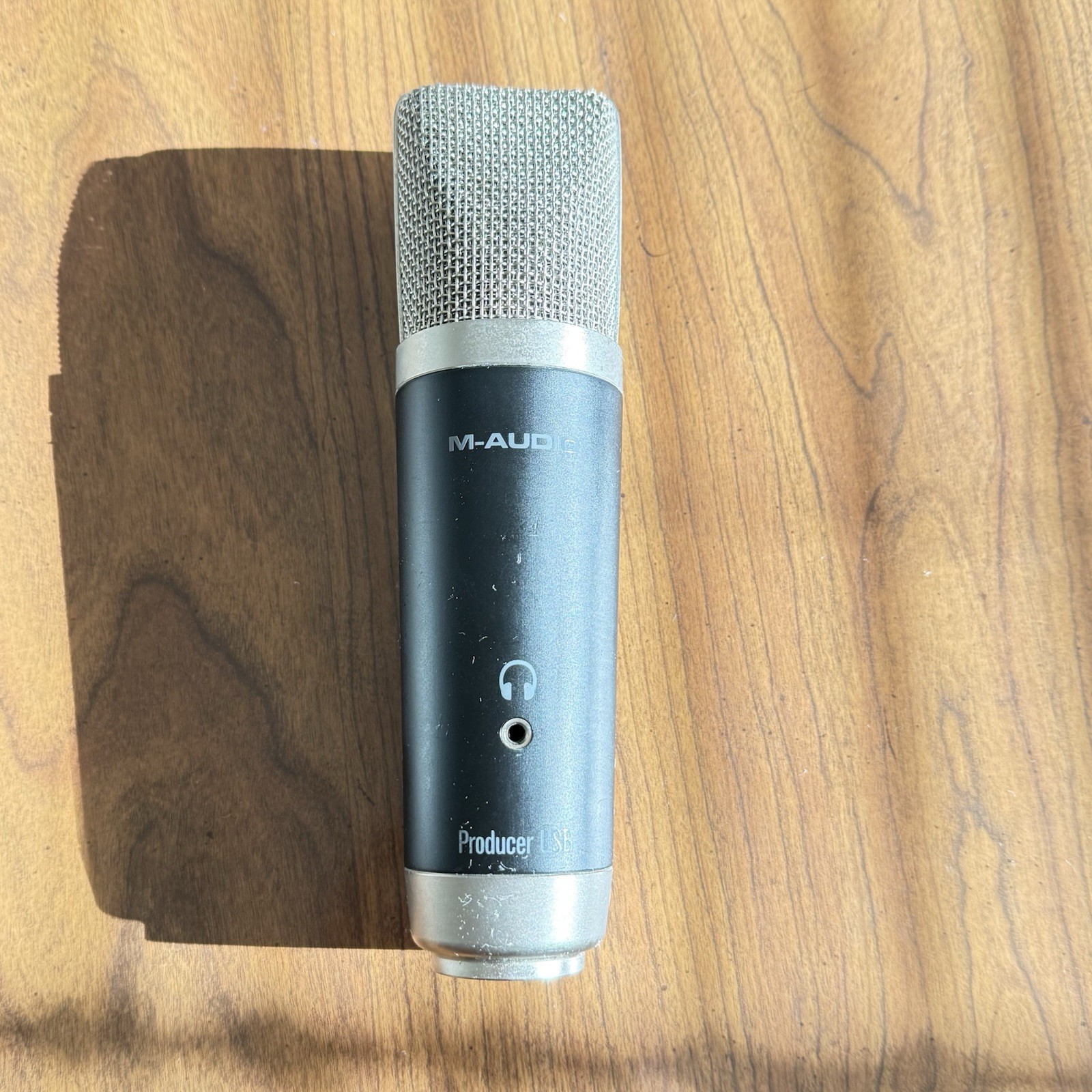 M-Audio Producer USB Microphone Black Audio Mic Streaming Mic Only