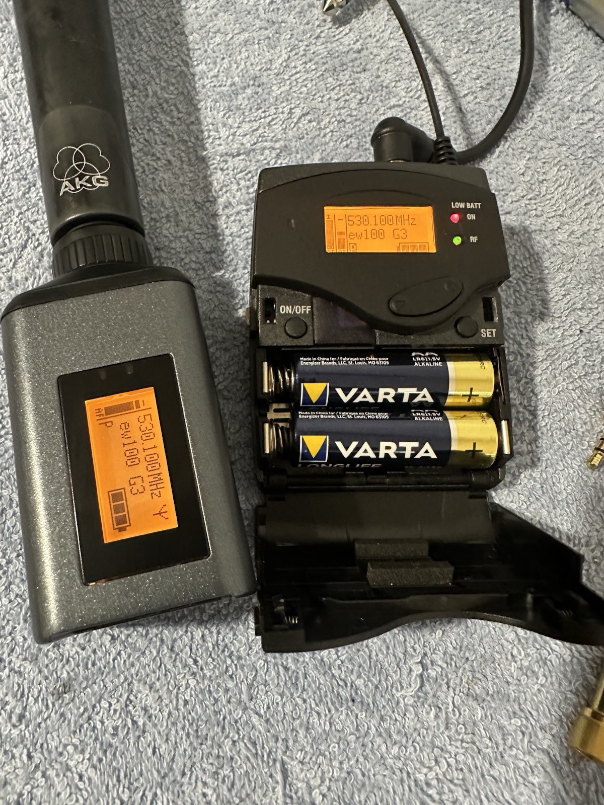 Sennheiser Ek, Skp 100 G3 516-558 MHz and Cables ( No Microphone )