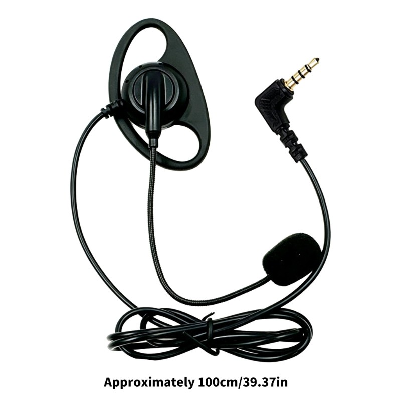 Professional Tours Guide Headset Clear Sound Adjustable Ear Hook Securedly Fit