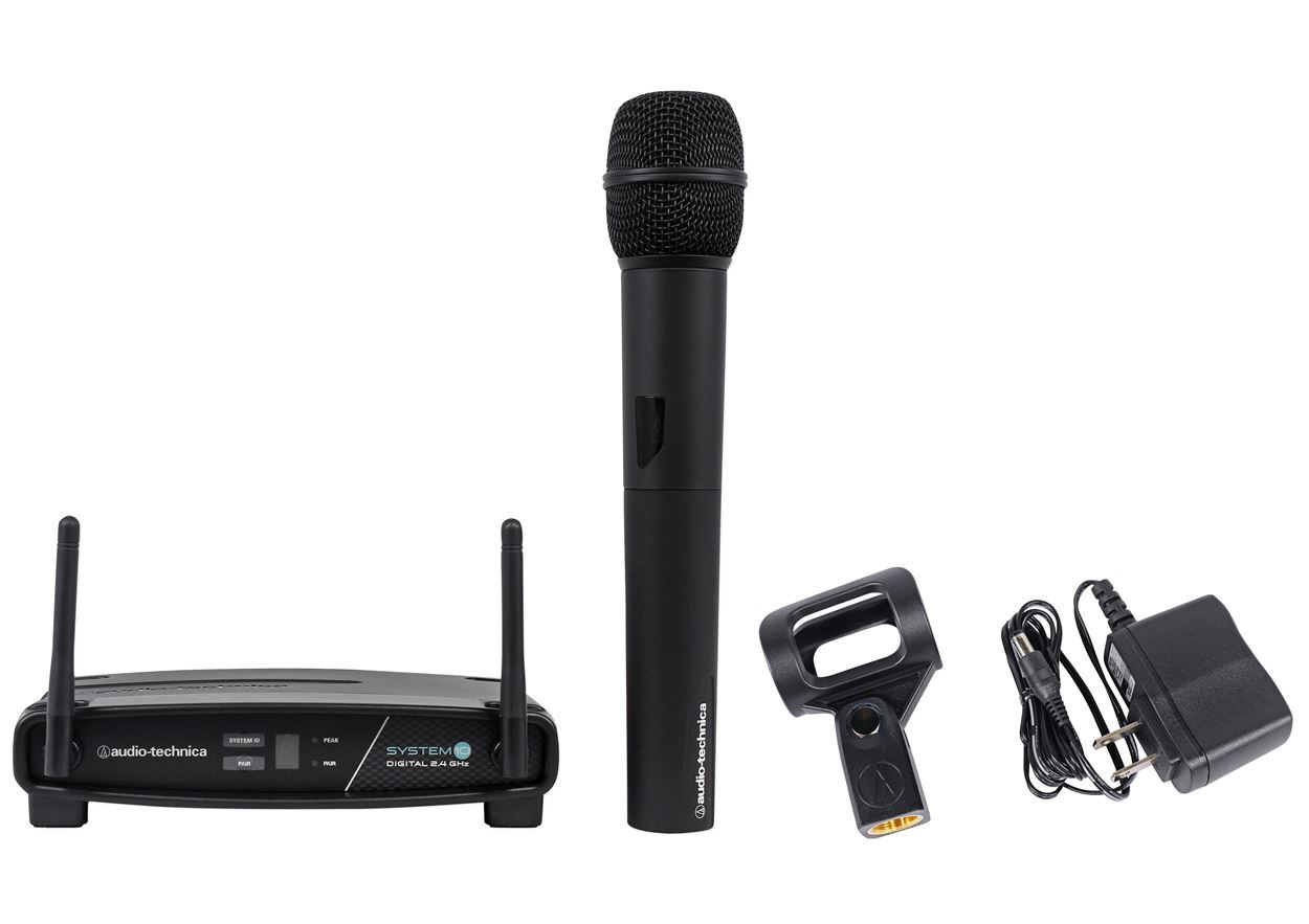 Audio Technica Wireless Handheld Microphone Mic For School+Church Sound Systems