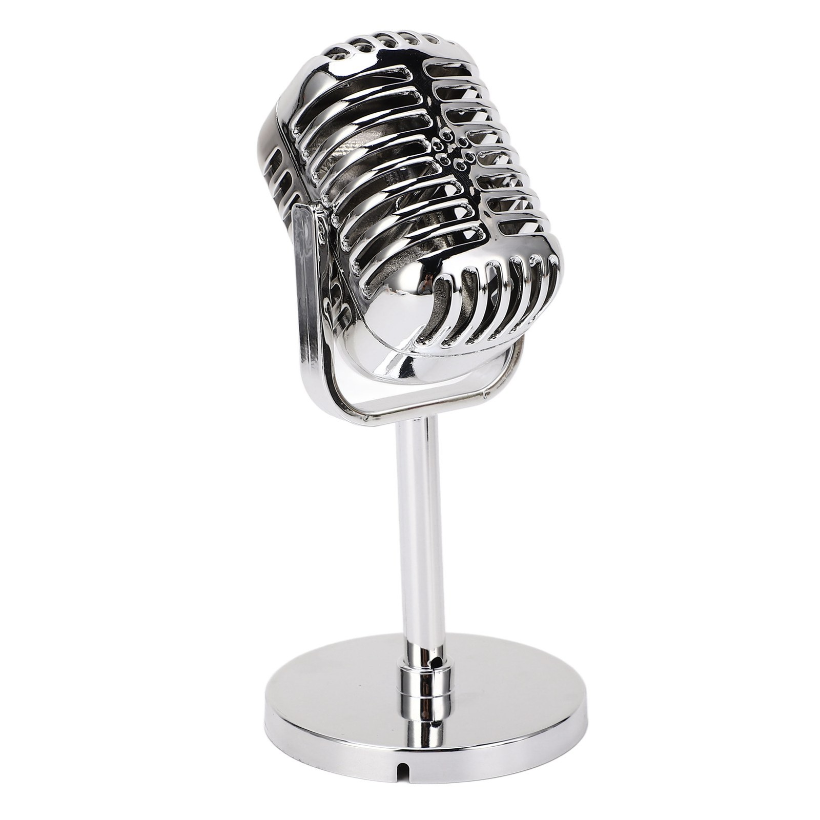 Retro Microphone Props Simulation Classic Fake Vintage Microphone Prop Model For
