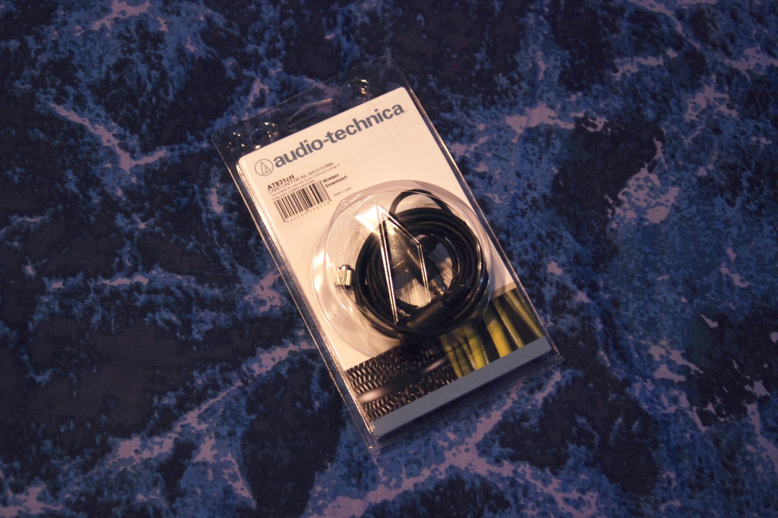Audio-Technica AT831cH Lav Mic For Parts/Repair