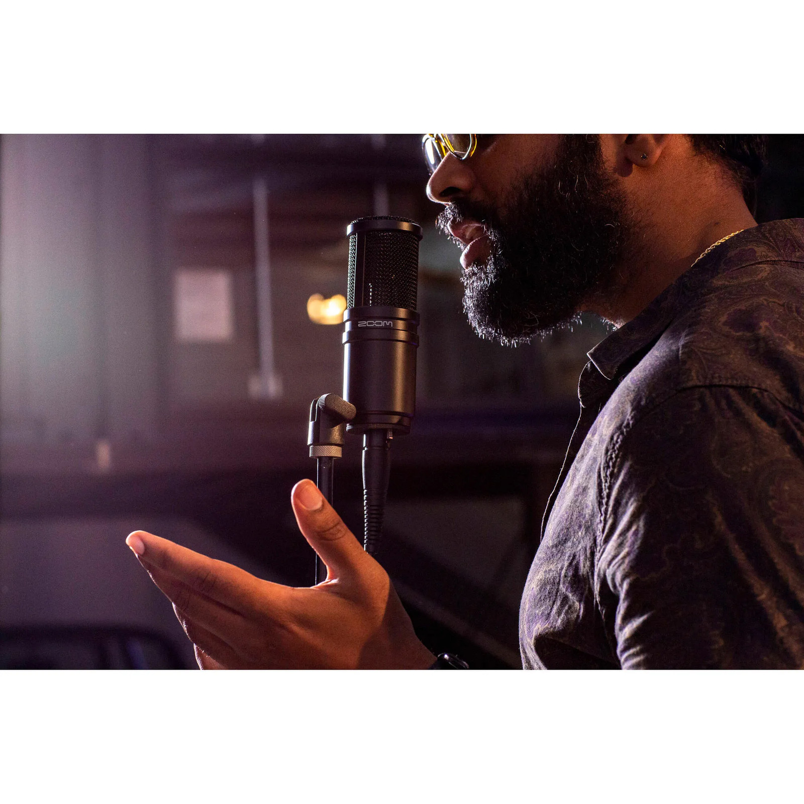 Zoom ZDM-1 Podcast Microphone Pack with StreamEye Adjustable Boom Arm