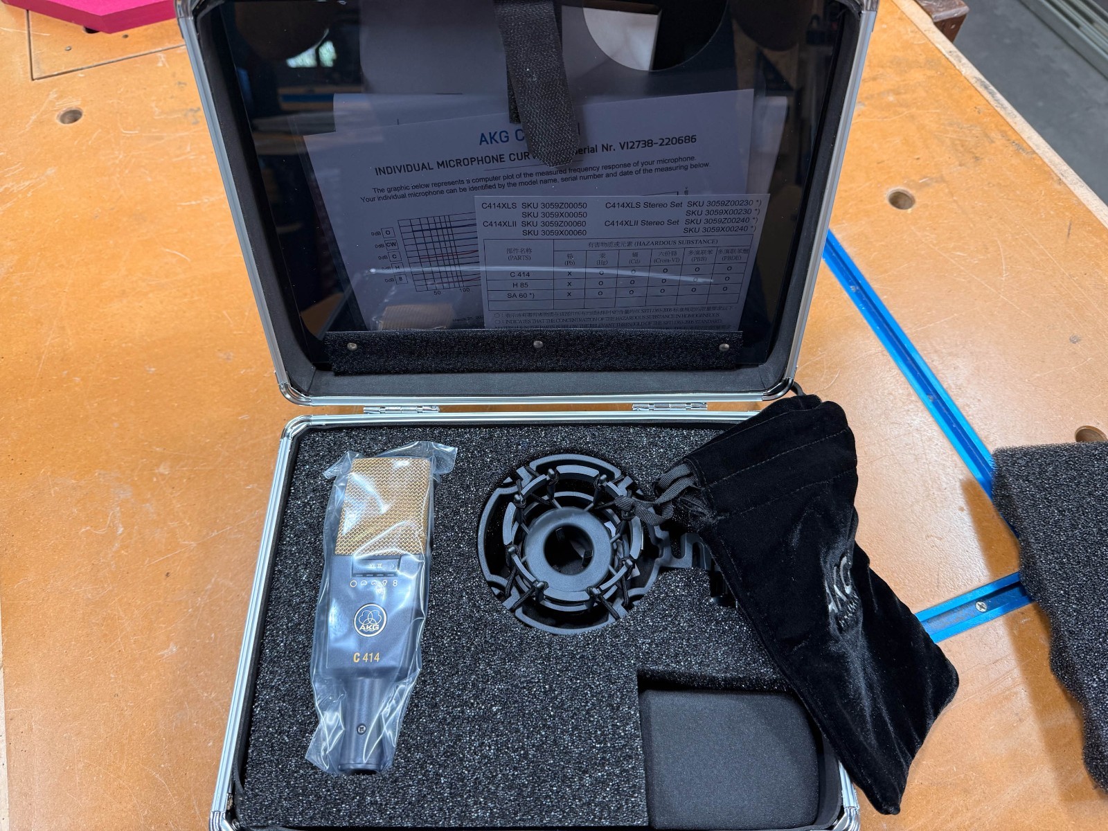 AKG C414 XLII Reference Multi Pattern Condenser Microphone