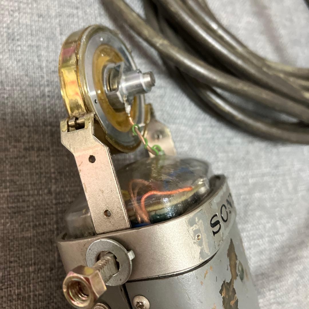 Sony C-38B Vintage Condenser Microphone XLR Japan Tested Recording OK