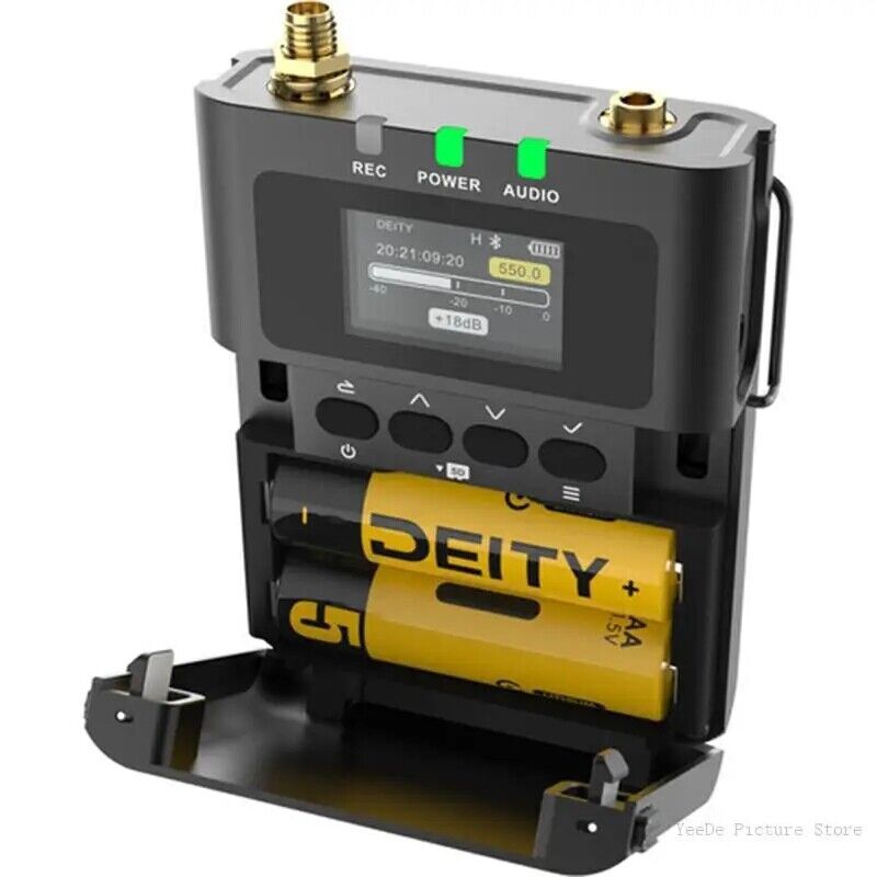 DEITY THEOS UHF Wireless Microphone System Dual Channel Recording Microphone