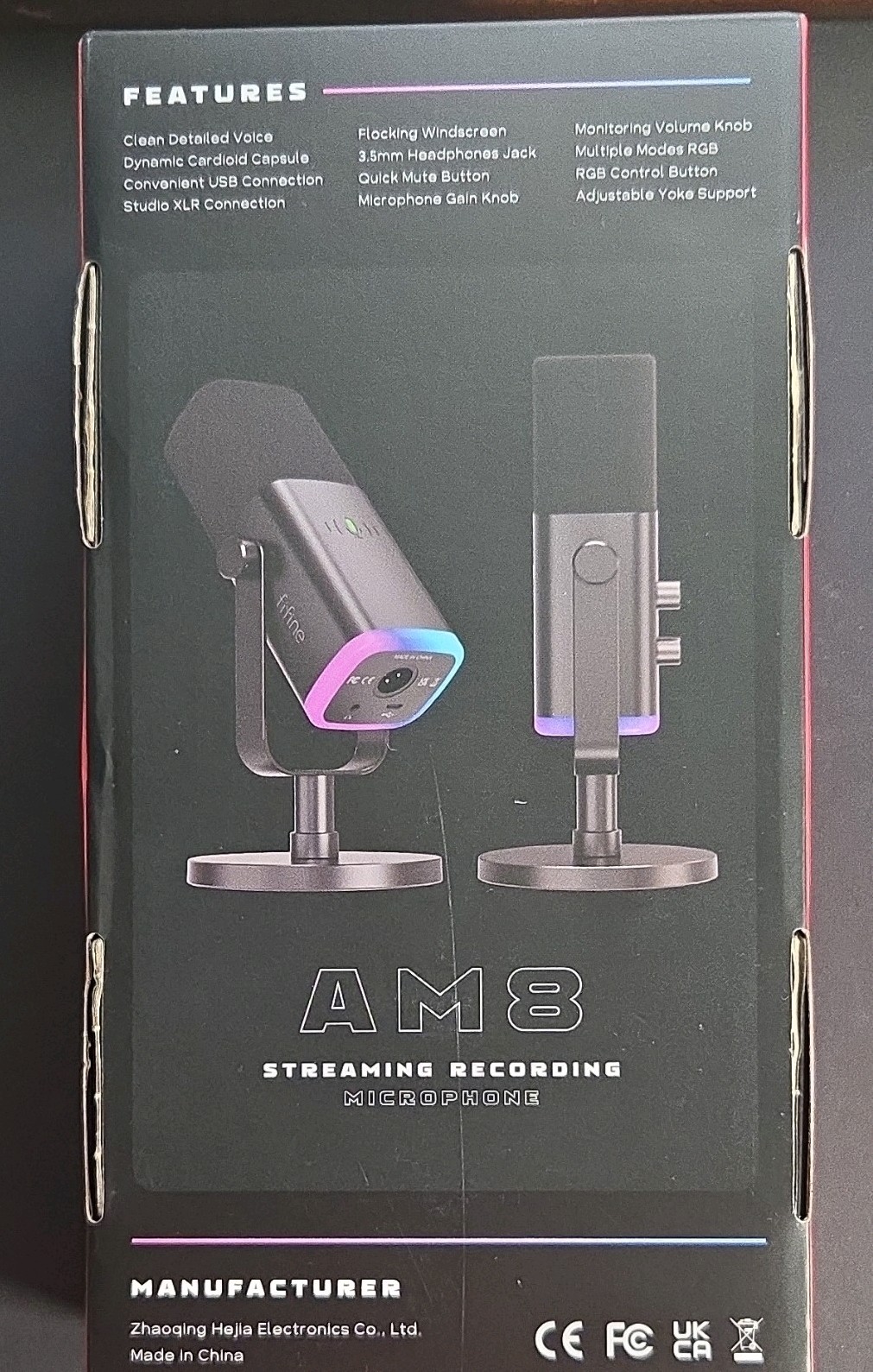 FIFINE AM8W XLR/USB Dynamic Game Microphone for Podcast Recording Streaming NIB