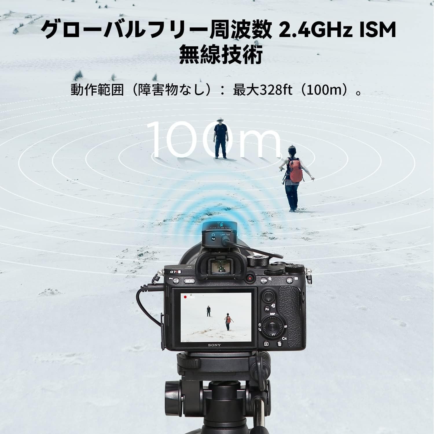 BOYA BY-XM6-S2 2.4GHz Wireless Microphone System for Camera Smartphone PC
