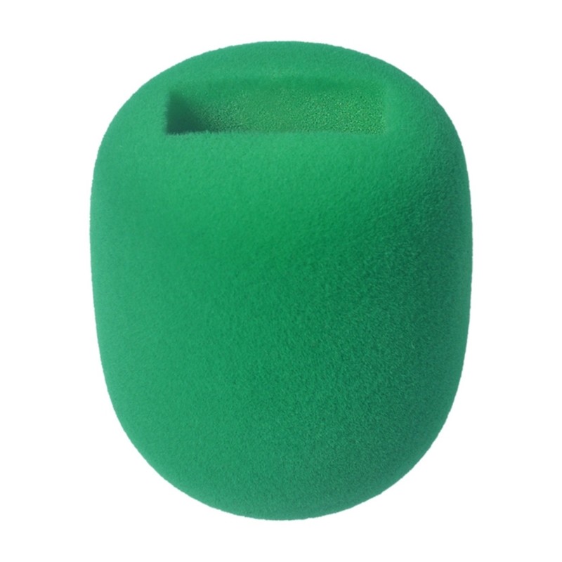 Reusable Microphones Windscreen Flocking Sponges for Go II Podcast Equipment