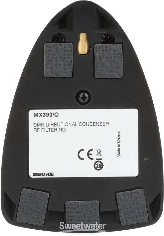 Shure MX393/O MIcroflex Omnidirectional Boundary Microphone