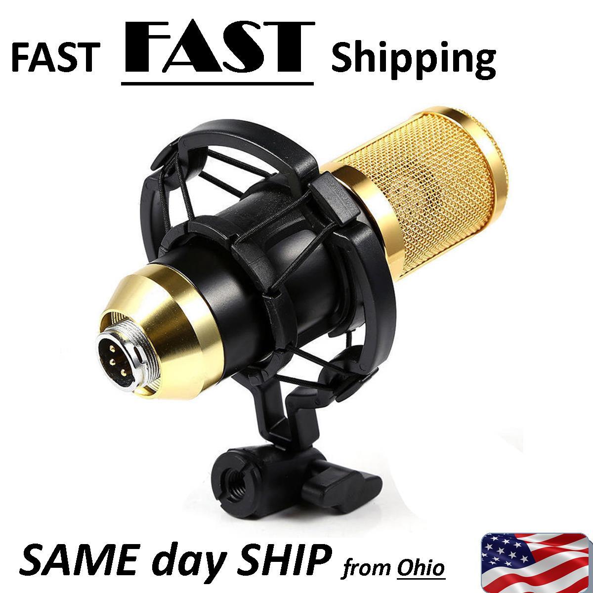 Studio Mic & Shock Mount with cord — SUPER FAST shipping from OHIO