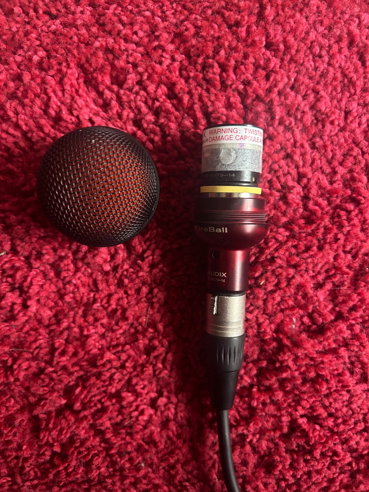 Audix FireBall Dynamic Instrument Microphone