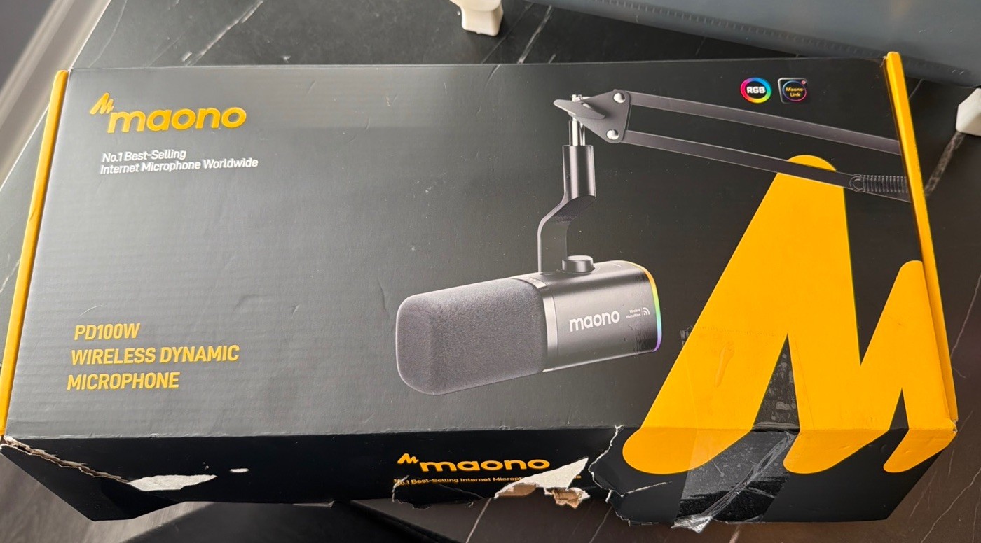 MAONO PD200W Hybrid Wireless Podcast Microphone
