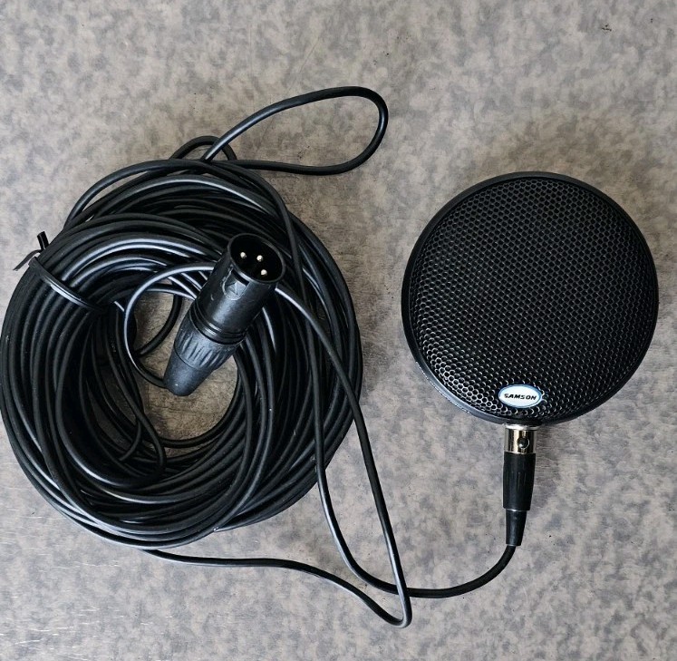 Samson Omni Directional Condenser Microphone CM11B With Mini XLR To XLR Cable