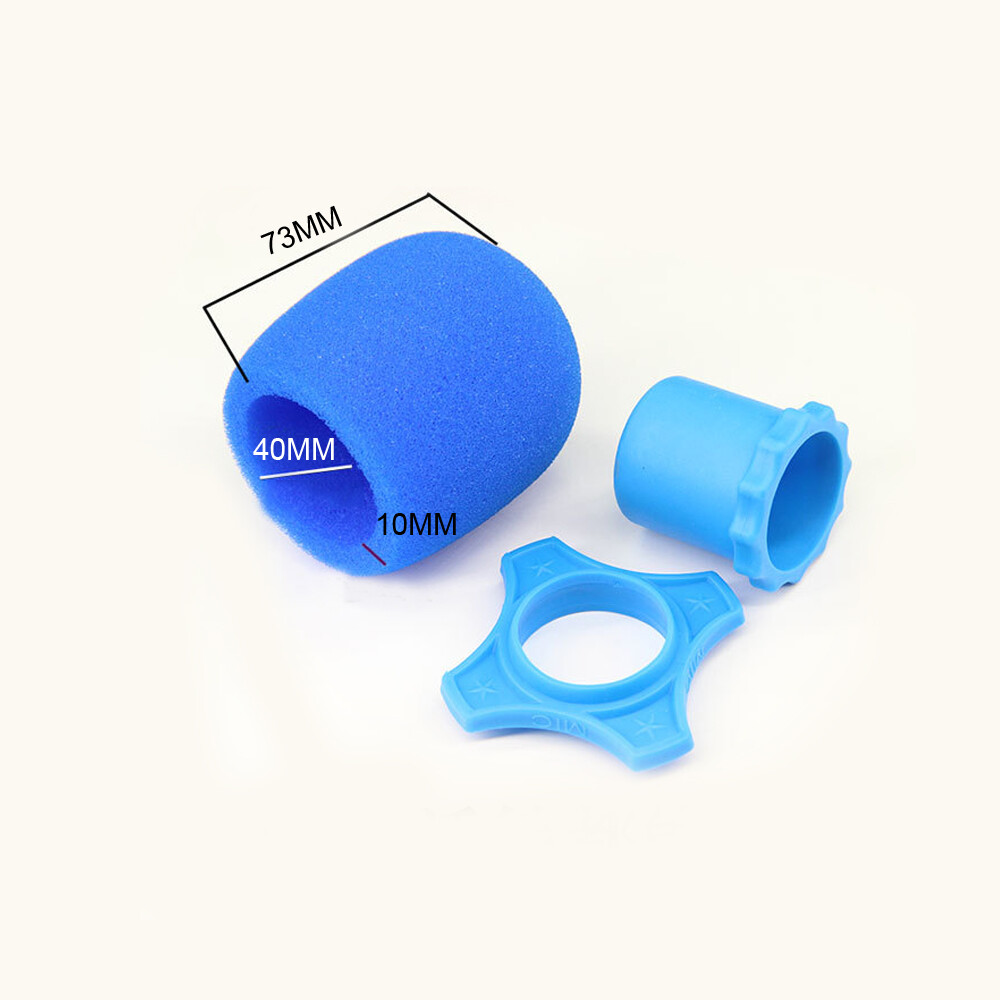 1Set Microphone Protector Shakeproof Anti-Rolling Wireless Handheld Microphone