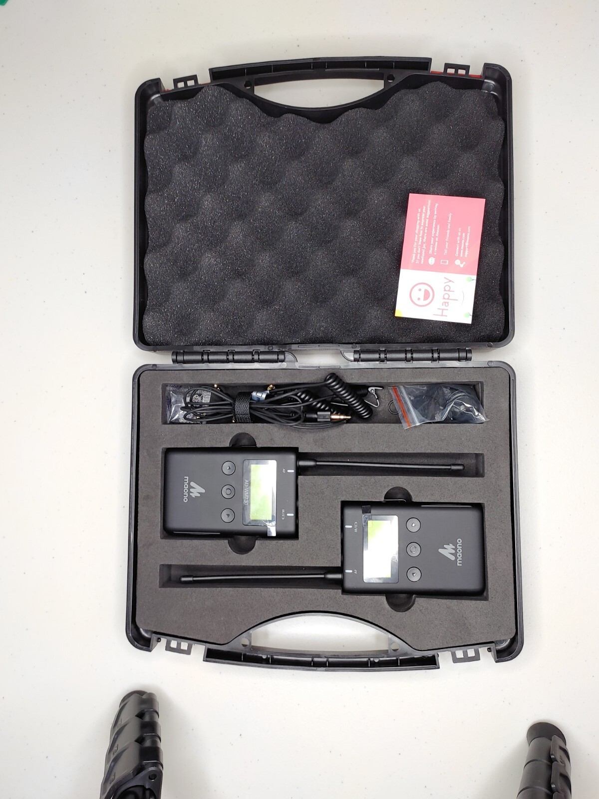 MAONO Wireless Lavalier Microphone System, Lapel Mic AU-WM730