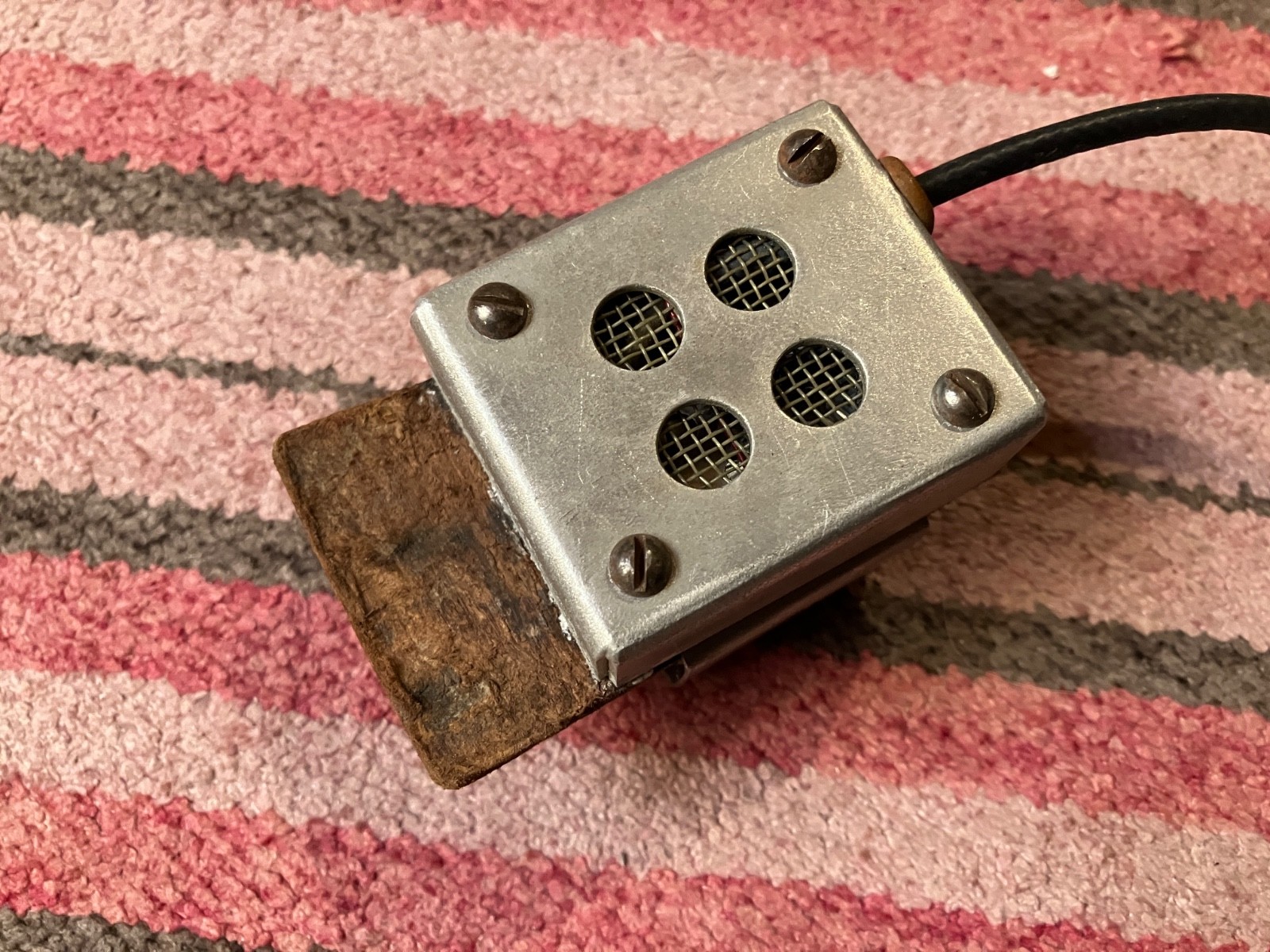 Vintage Super Rare Danelectro Piano Microphone Pickup System USA