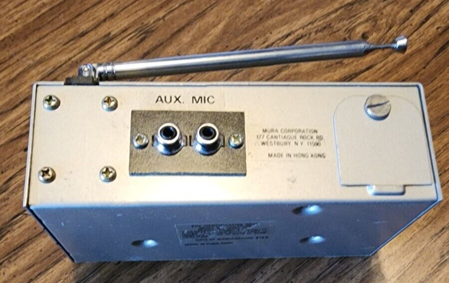 MURA WMS-49 Wireless Microphone Receiver Vintage Clean Unit