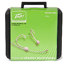 Peavey PVM-4 PREMIUM WIRELESS HEADSET BEIGE Includes Hardshell Case 580920 New