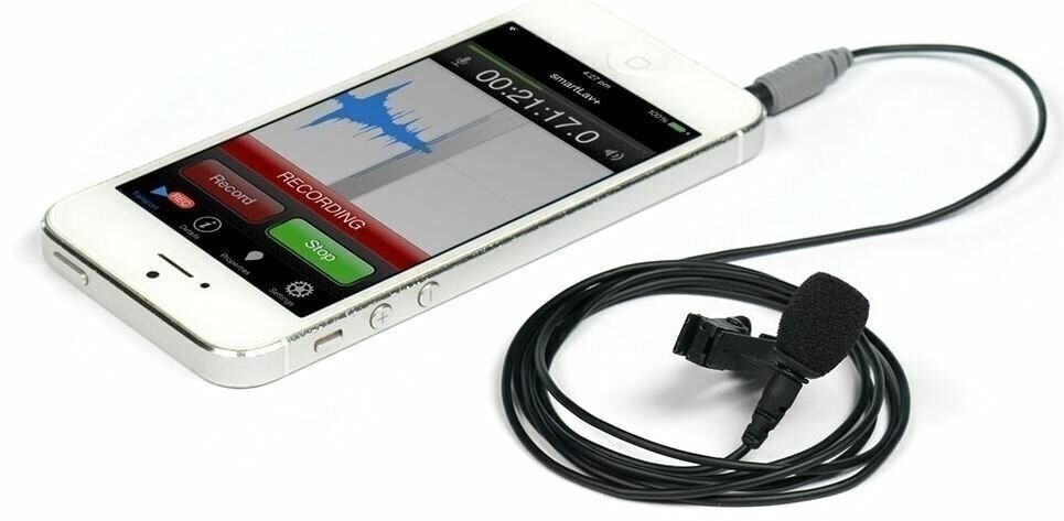 Rode smartLav+ PLUS Lavalier Condenser Microphone for Smartphones