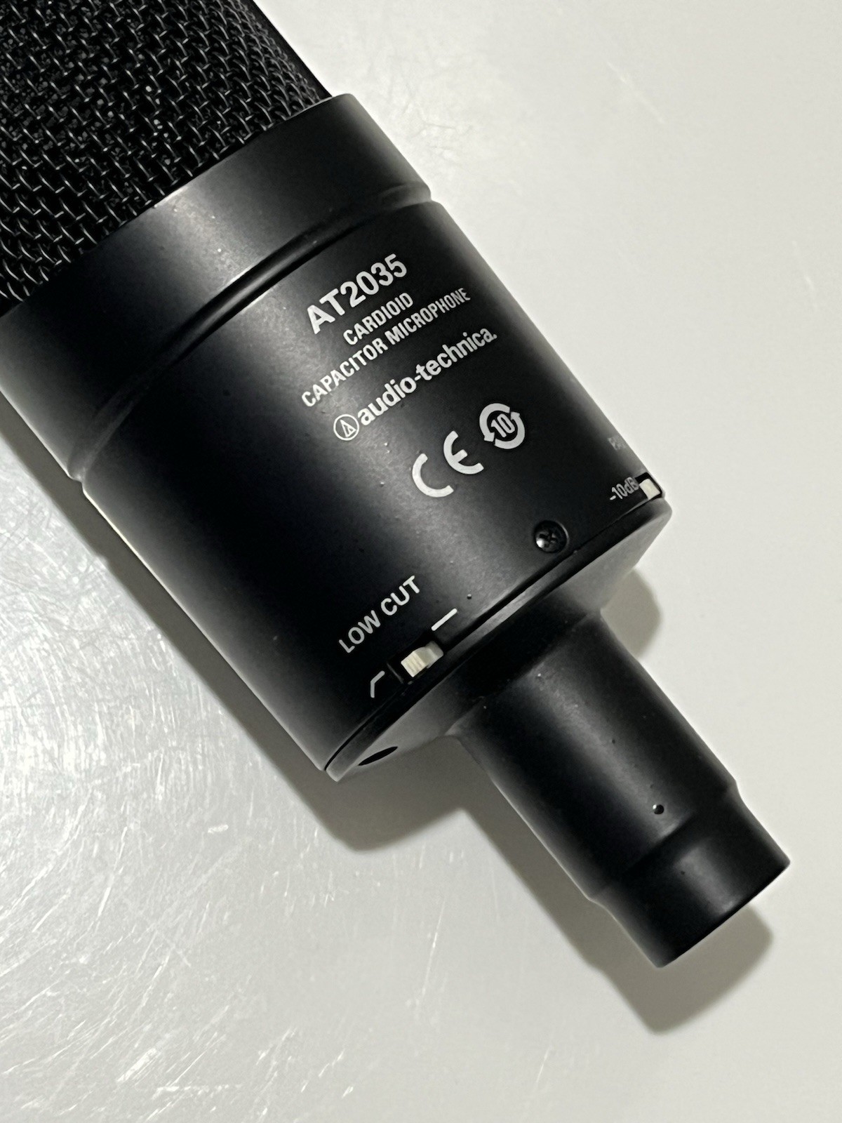 Audio Technica Cardioid Condenser Microphone AT2035 Black 20 Series