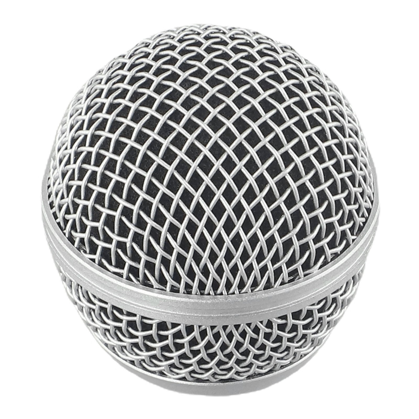 1 Pcs High-Quality Steel Replacement Mesh Head For 58 Microph For Shure Beta New