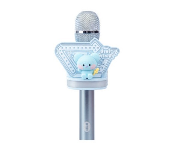 BTS BT21 Official LED Wireless Bluetooth Microphone Speaker