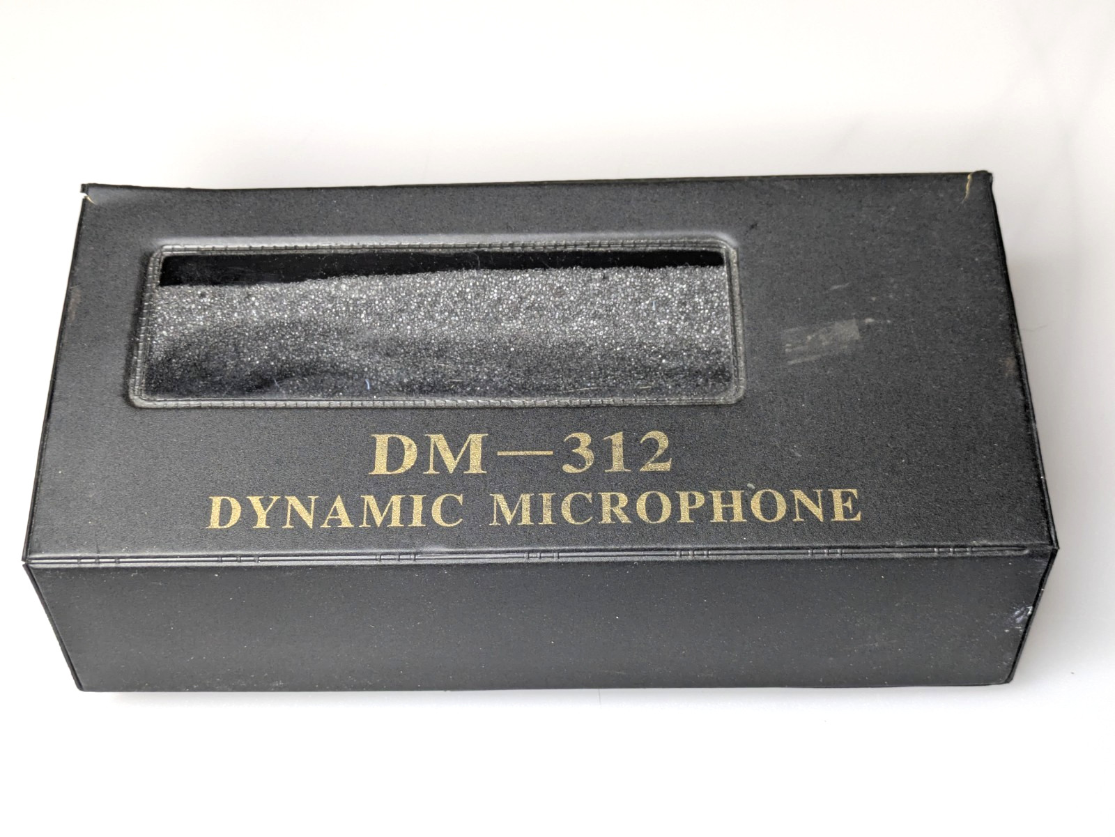 DM-312 Dynamic Microphone with Hi-fi Karaoke Switch with cable and Box.