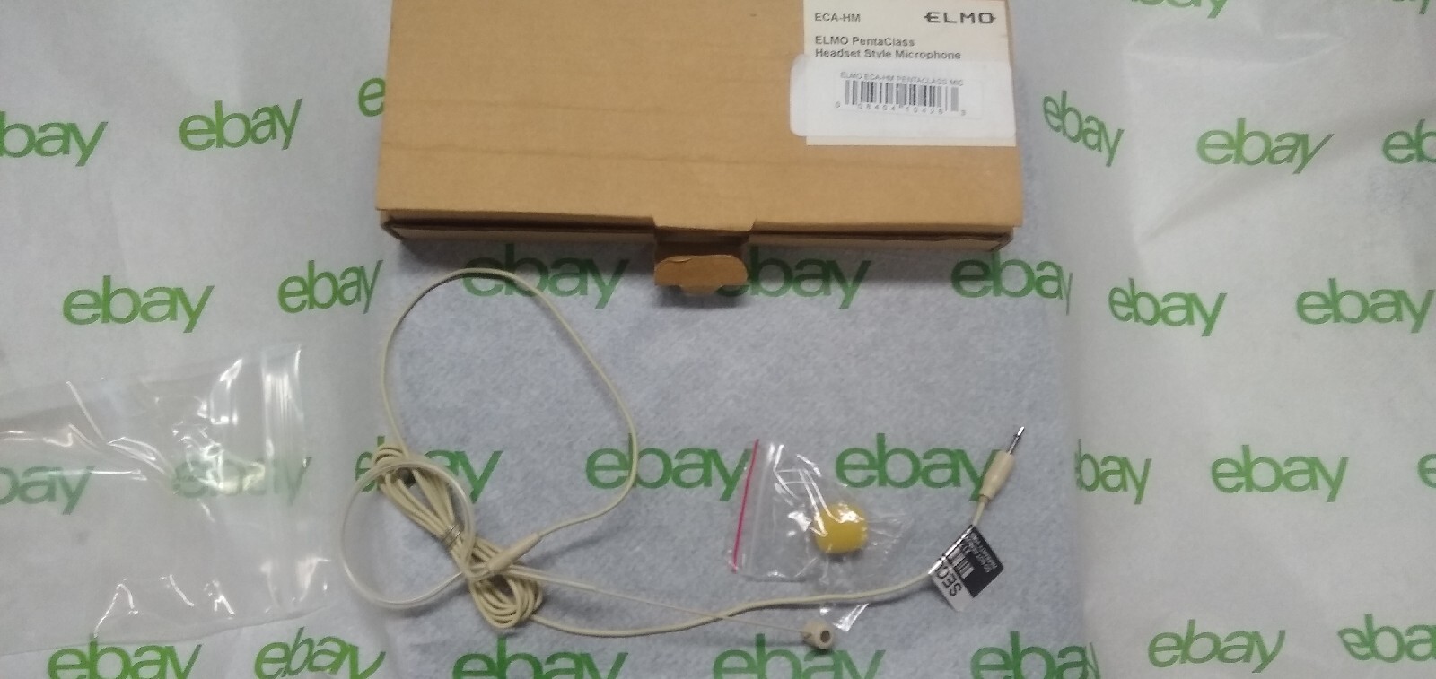 Headmic Headworn Uni-directional Microphone w. 3.5mm Connector Beige TF
