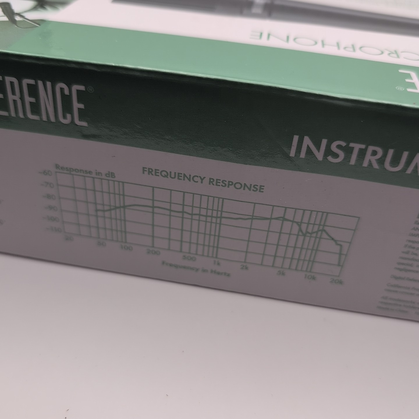 Digital Reference DRI100 Dynamic Instrument Microphone For Amp Horn Drum Openbox