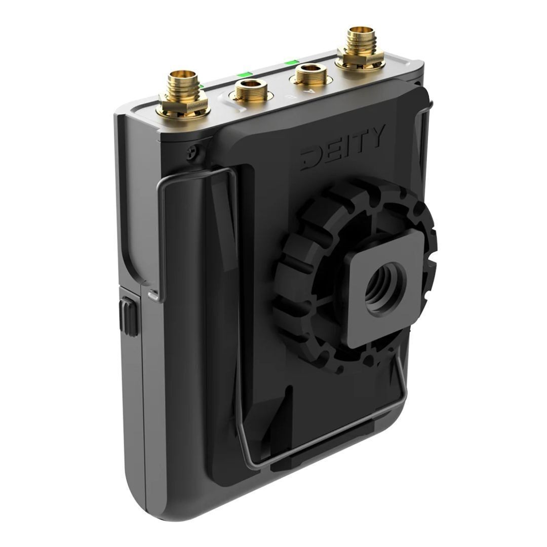 Deity Microphones D2RX Theos Portable Black Receiver with Long Lasting Battery