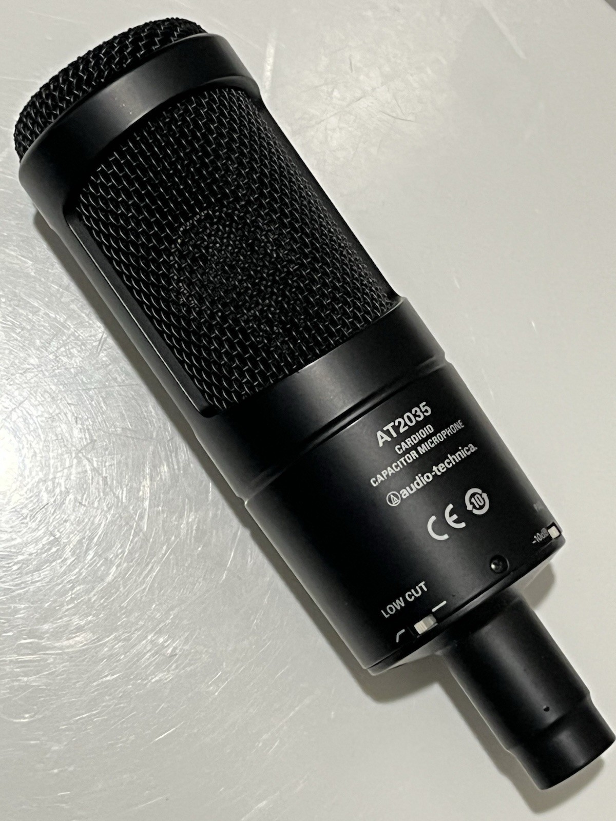 Audio Technica Cardioid Condenser Microphone AT2035 Black 20 Series