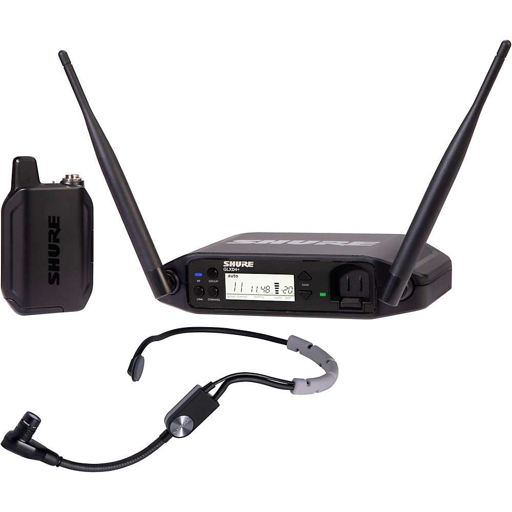 Shure GLXD14+ Headset System With SM35 197881504205 RF