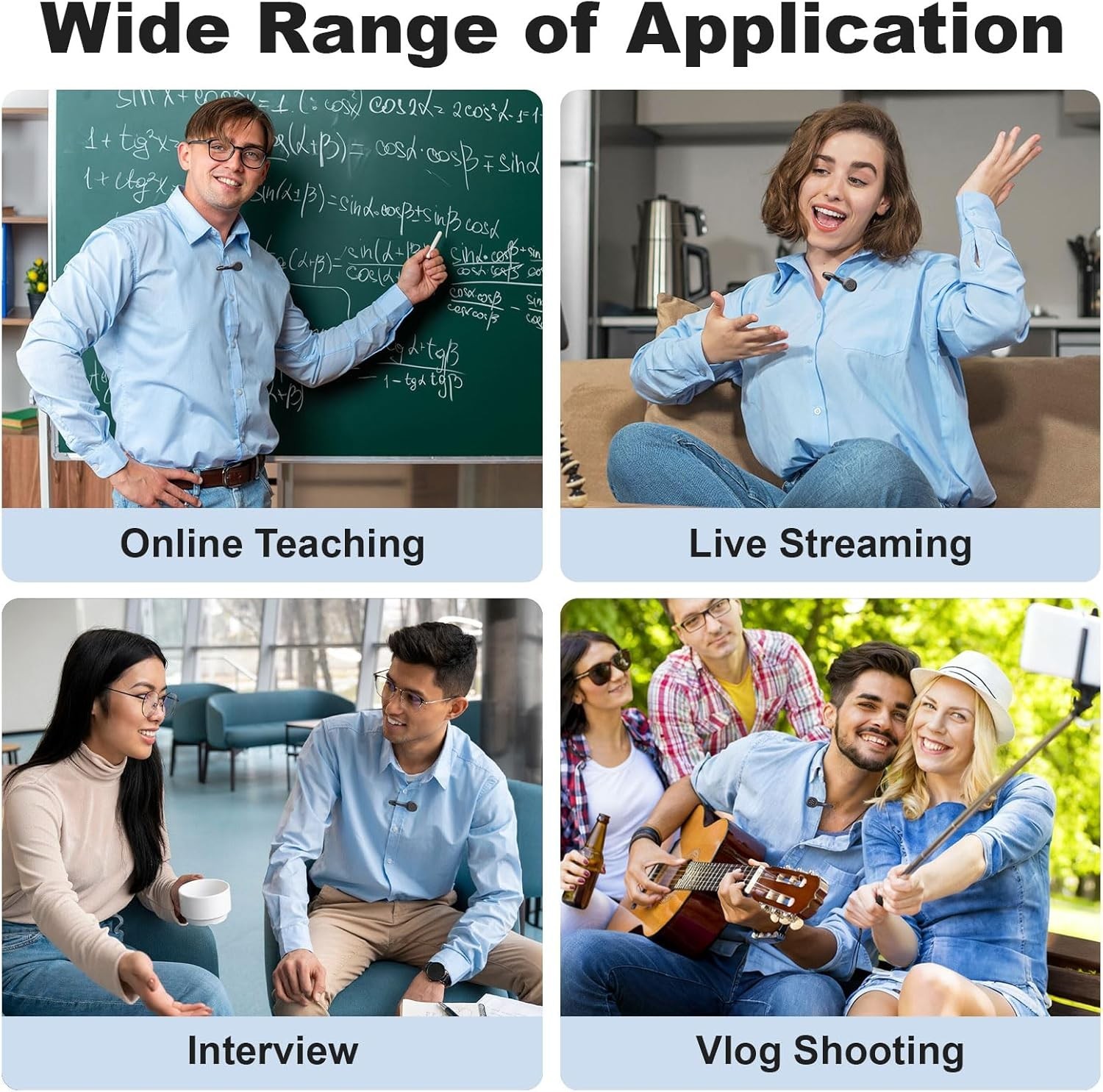 USB-C Q28 Mini Hidden Wireless Lavalier Microphone for Android & iPhone15/16/17