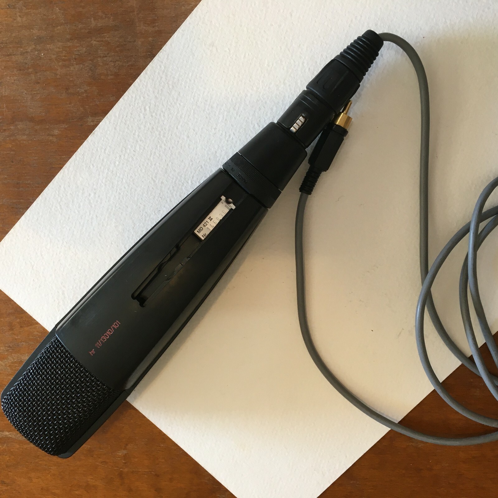 sennheiser md 421 ii microphone