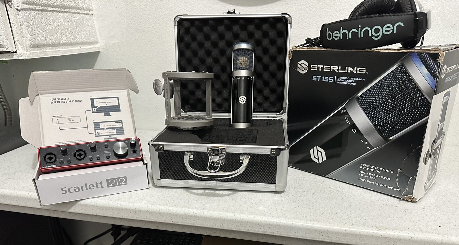Stereo Recording Bundle With Sterling Mic