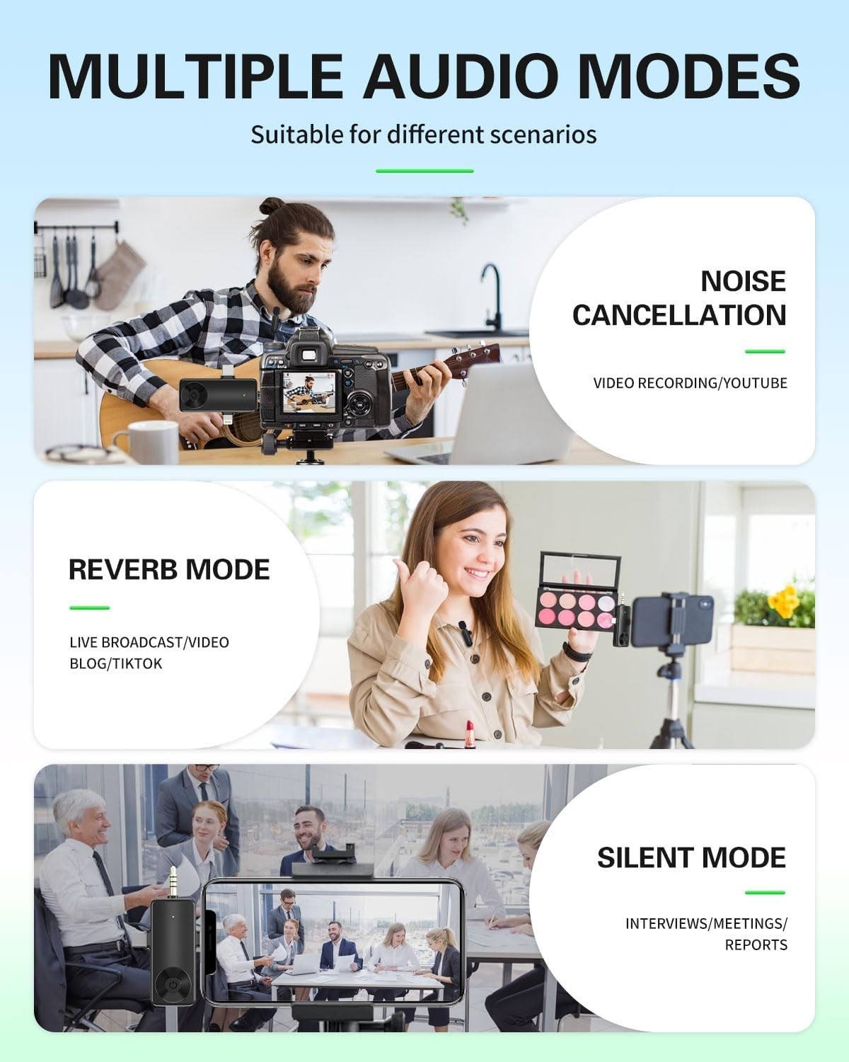 2-Piece Wireless Mini Lavalier Mic Set – Ideal for YouTube, TikTok & Live Events