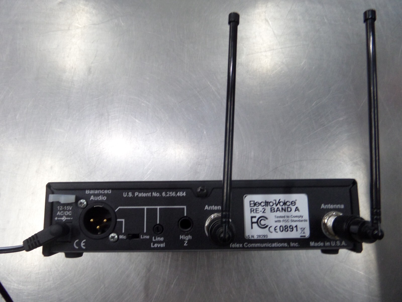 ElectroVoice EV Clear Scan RE2 box only + POWER ADAPTER