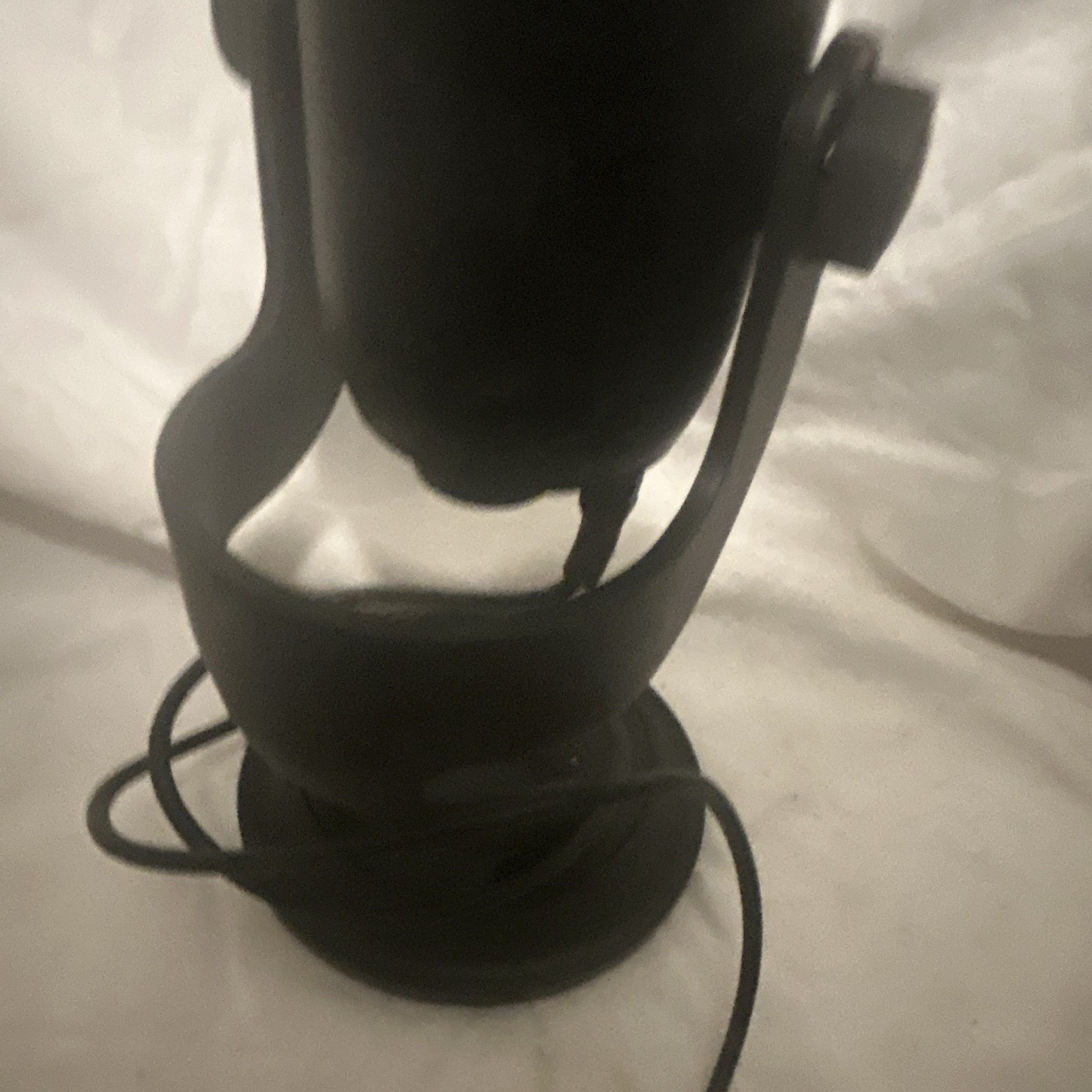 Blue Yeti USB Wired Desktop Condenser Microphone w/ Stand, Mute/Gain, Black