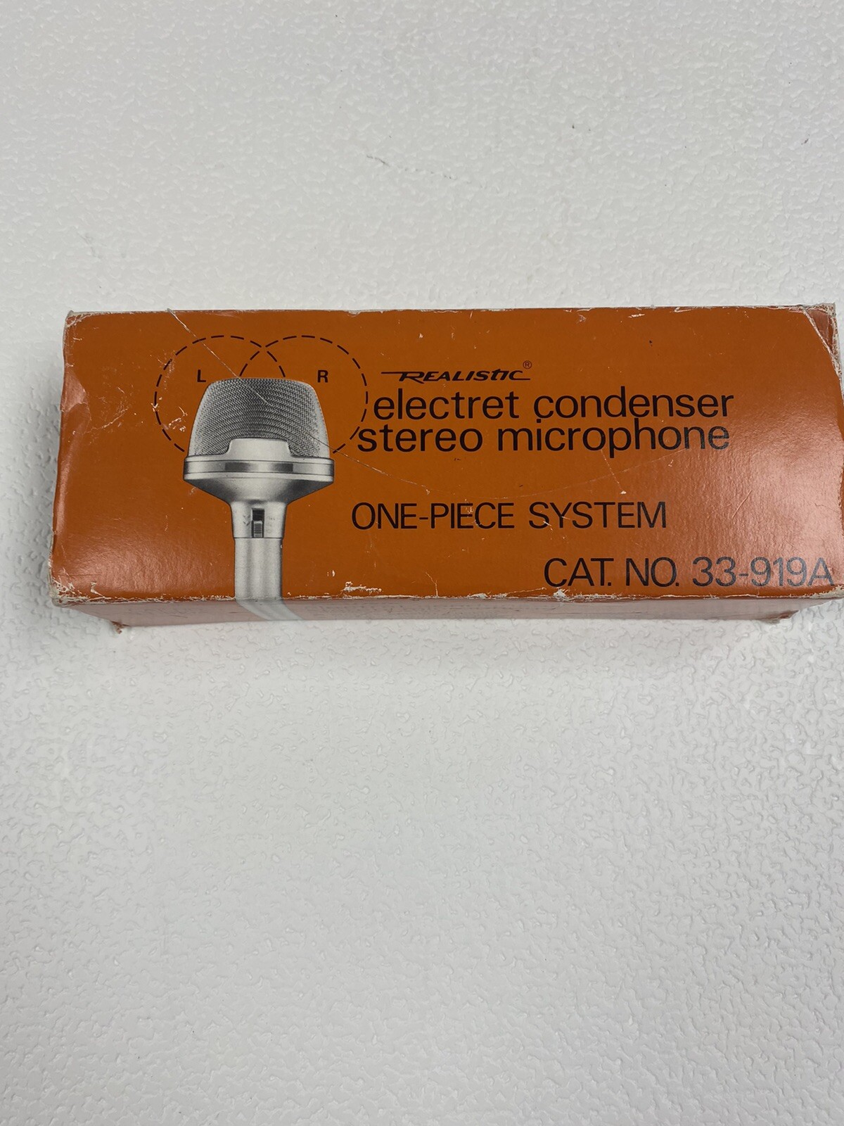 REALISTIC DUAL PATTERN ELECTRET CONDENSER STEREO MICROPHONE – Model NO.33-919A