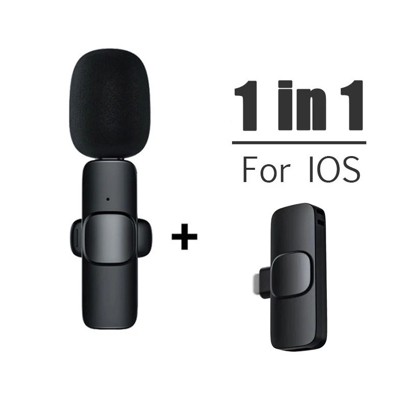 Lavalier Wireless Bluetooth Mic – Portable Mini Microphone for Type-C