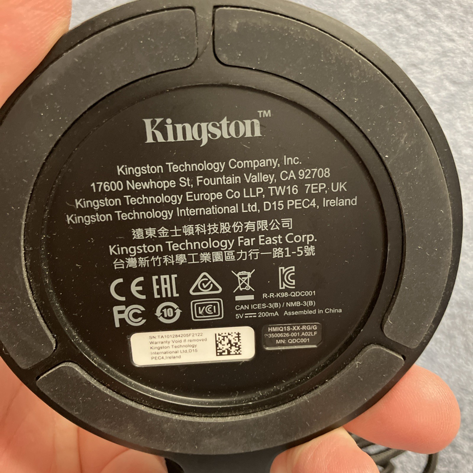 Kingston HyperX QuadCast S Condenser Microphone QDC001