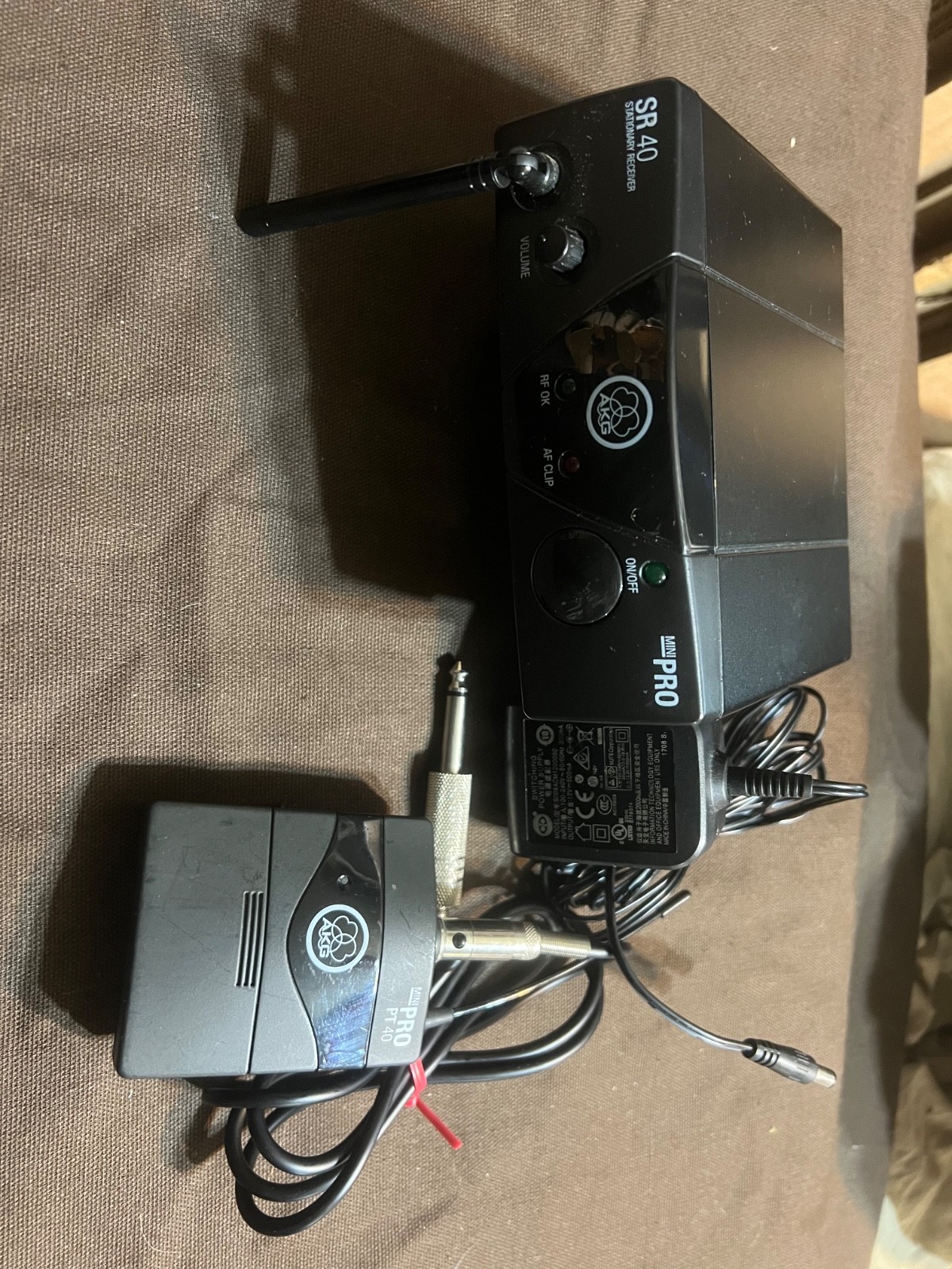 akg mini pro sr40 & pr40