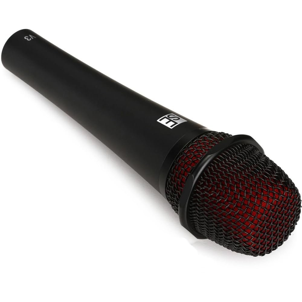 Liquid Audio sE Electronics V3 Cardioid Dynamic Vocal Microphone Bundle w/Pig…