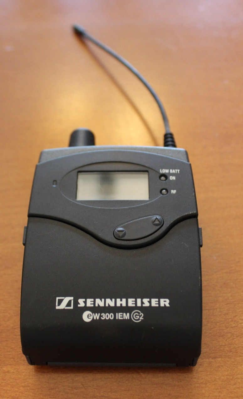 Sennheiser EK300 IEM G2 In Ear Monitor Bodypack Receiver A: 518-554 MHz EW300IEM