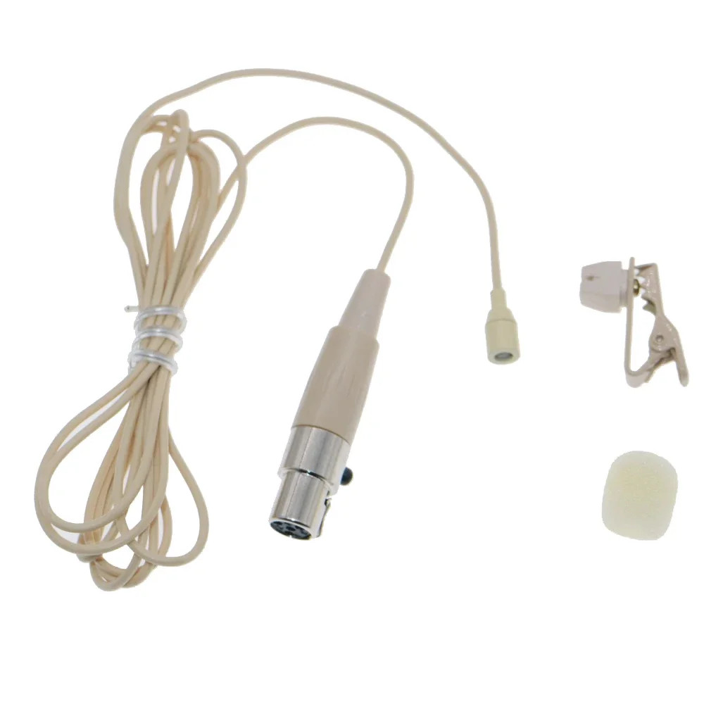 Beta38 Very Mini Clip-On Lavalier Microphone for Shure SLX ULX PGX GLX QLX AD4D